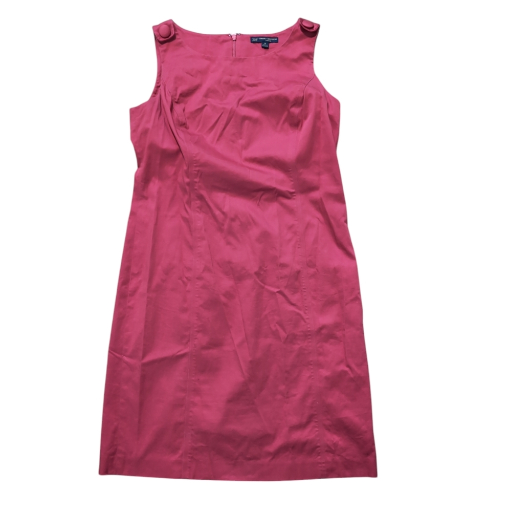 Brooks Brothers 346 Jumper Dress, sleeveless stretch, women's size 14